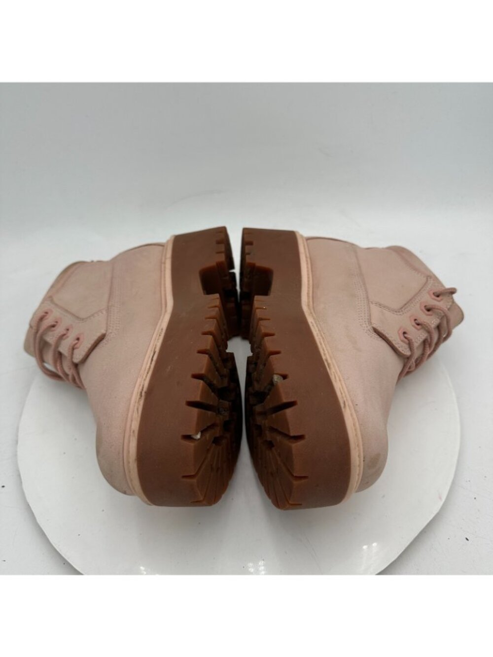 Timberland Nellie Stonestreet Kids Sz 4 Women 5.5 TB0A6EJ9-EKD Pink Chukka Boot - Picture 6 of 10